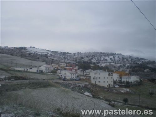 Nieve en Pastelero