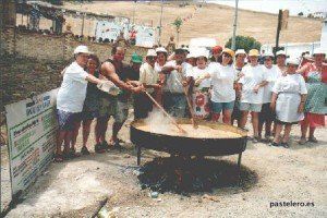 Foto de los cocineros de la Paella