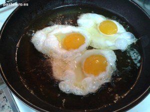 Huevos fritos al estilo Pastelero