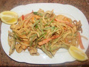 Fritura de pescado de Venta Pastelero