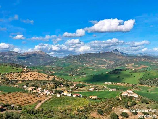 Barriada Pastelero en Abril de 2024 vista desde arriba, foto de Francisco Moreno Avila