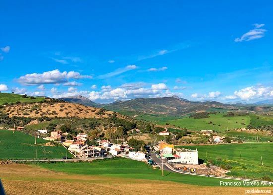 Carretera de la Barriada Pastelero en Abril de 2024 vista desde arriba, foto de Francisco Moreno Avila