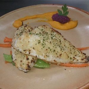 Dorada con verduras de Venta Hermanos Moreno