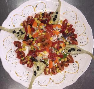 Ensalada de cangrejos de Venta Hermanos Moreno